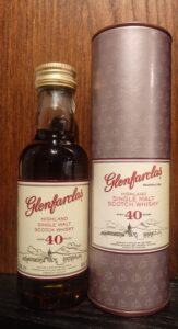 Eine offizielles Sample des Glenfarclas 40-year-old