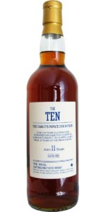 Eine Flasche Port Charlotte aus einem Private Cask für The Ten