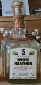 Eine Flasche White Heather 05 Years