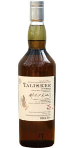 Eine Flasche Talisker 25-year-old aus der Diageo Special Release 2009