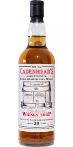 Eine Flasche Cameronbridge 1989 von Cadenhead
