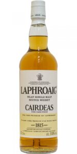 Eine Flasche Laphroaig Cairdeas 2018