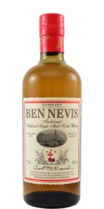 Eine Flasche MacDonald's Traditional der Brennerei Ben Nevis.