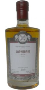 Eine Flasche Laphroaig 2000 von Malts of Scotland