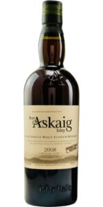Eine Flasche Port Askaig 2008 von Elixir Distillers für Kirsch Whisky