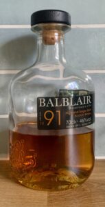 Eine Flasche Balblair 1991 3rd Edition