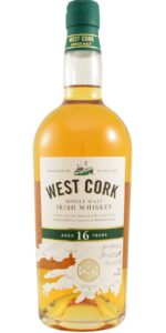 Eine Flasche West Cork 16-year-old