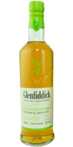 Eine Flasche Glenfiddich Orchad Experiment