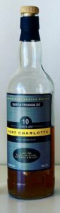 Eine Flasche Port Charlotte 2001 von Whiskymania.de