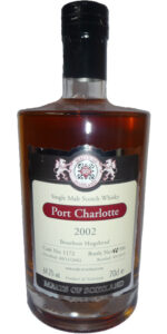 Eine Flasche Port Charlotte 2002 von Malts of Scotland