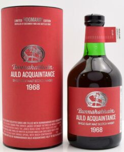 Rotes Label, rote Tube und die Jahreszahl 1968 - das kann doch nur der Auld Acquaintance von Bunna sein ;)