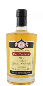 Eine Flasche Port Charlotte 2001 von Malts of Scotland