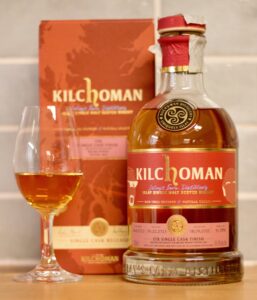 Eine Flasche Kilchoman 2013 für das Milano Whisky Festival 2022