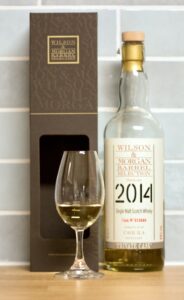 Eine Flasche Caol Ila 2014 von Wilson & Morgan für das Milano Whisky Festival 2022