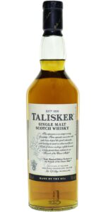 Eine Flasche der Abfüllung "Friends of the Classic Malts" von Talisker