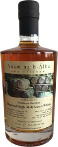 Eine Flasche Strathearn vom deutschen Abfüller Anam na h-Alba